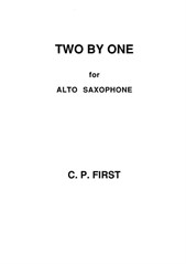 Two by One for Alto Saxophone